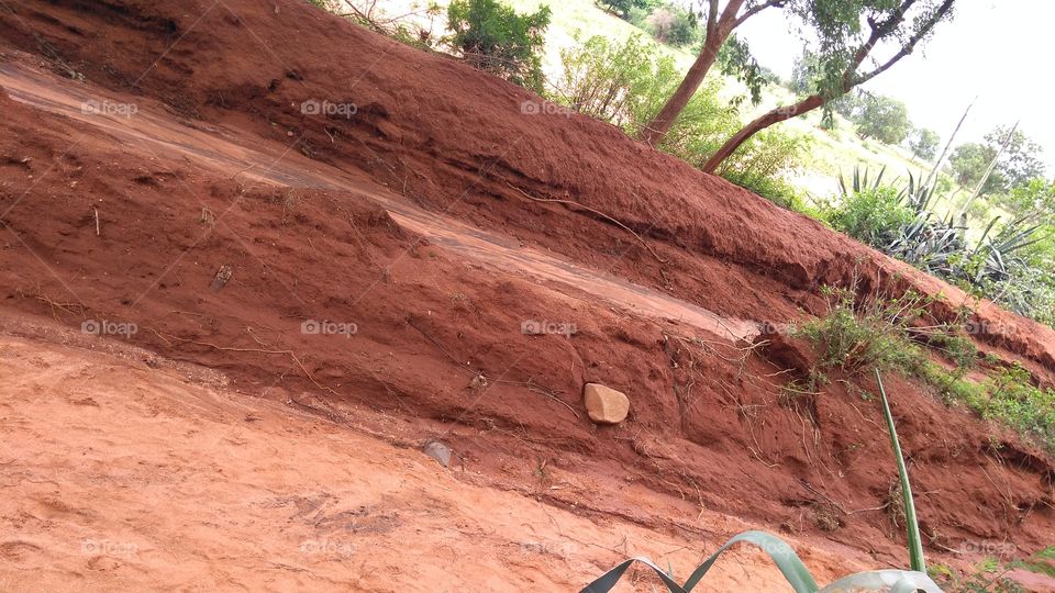 red soil