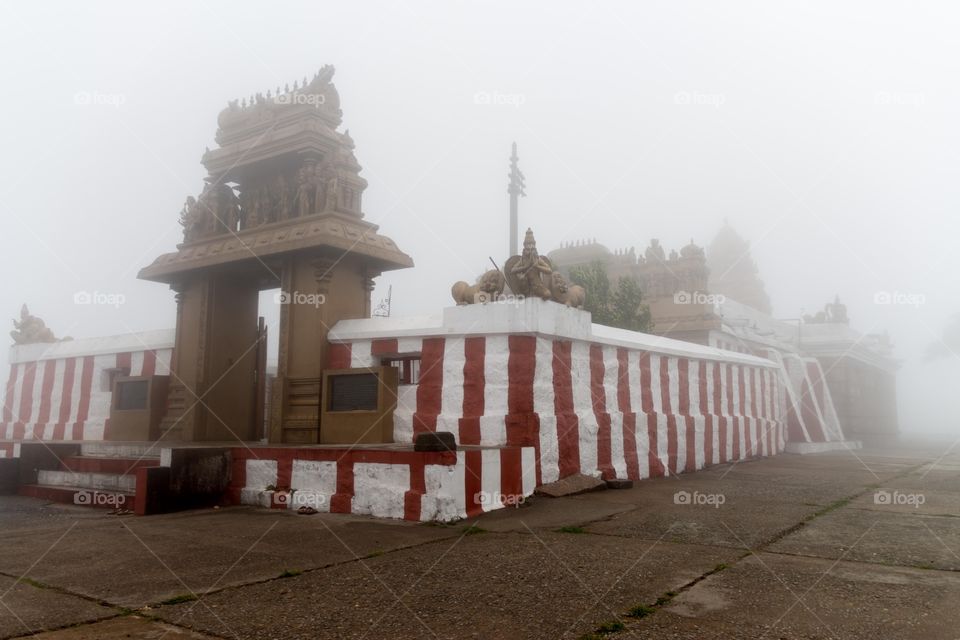 fog temple Mysore.