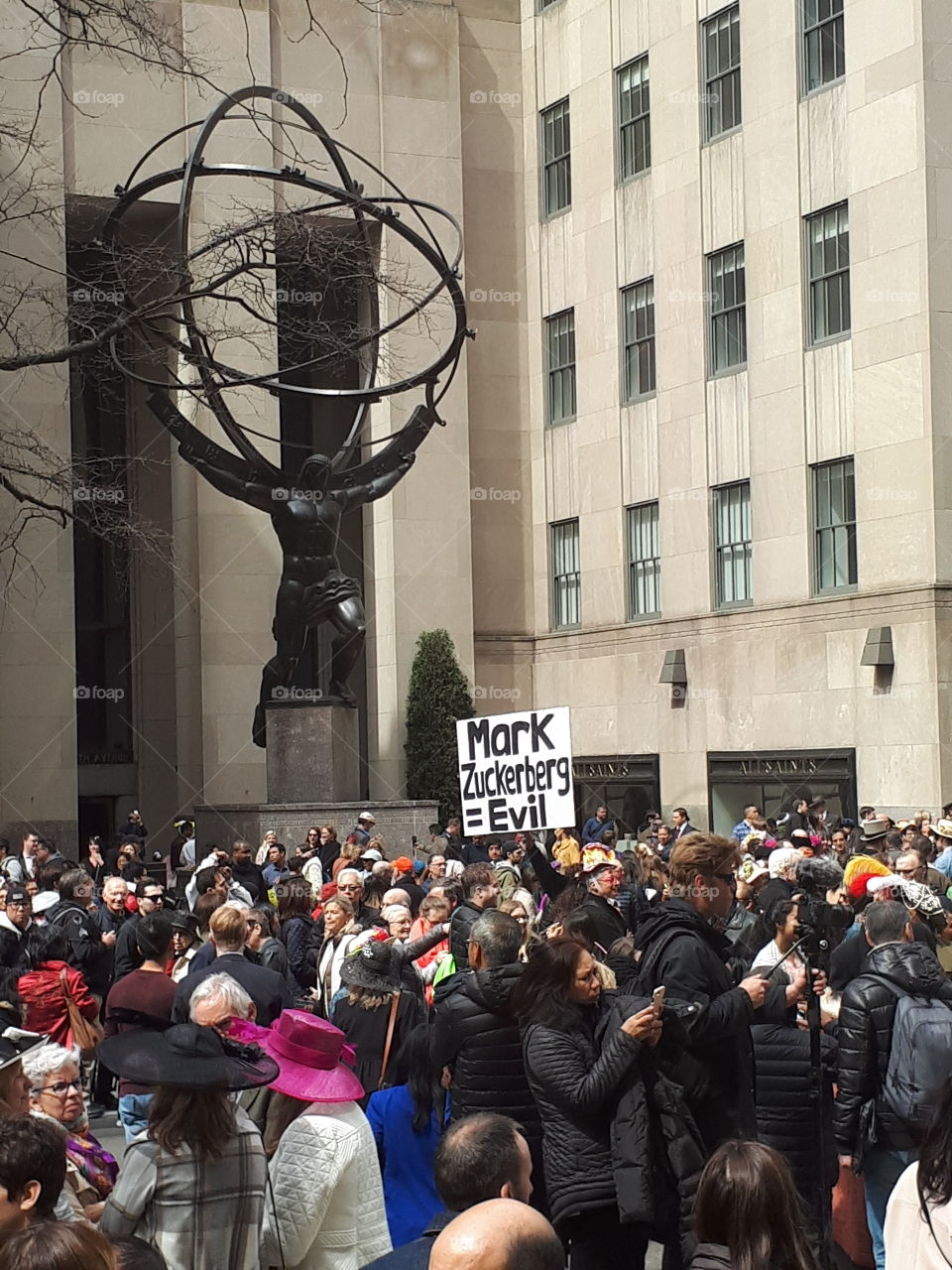 NYC parade / protest!