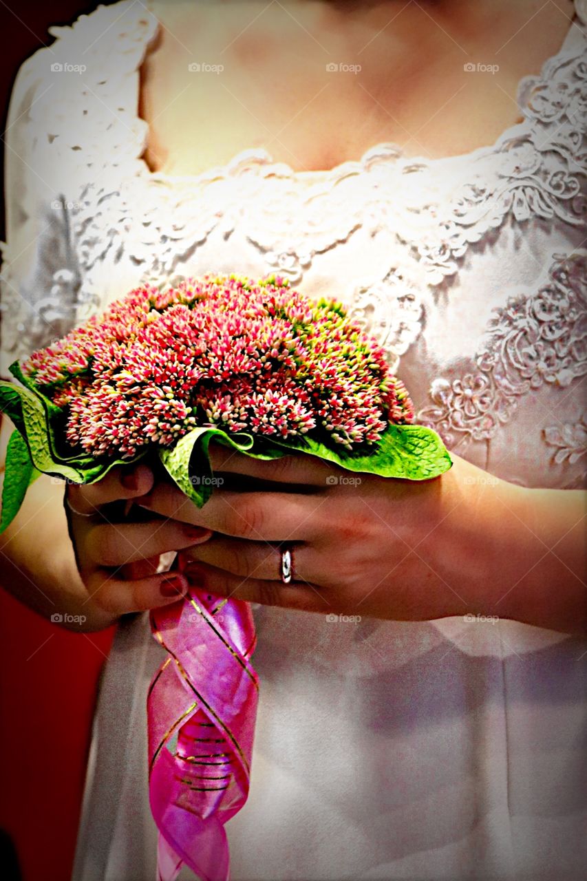 The weddings flower 