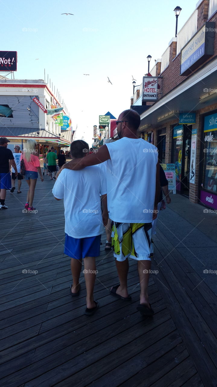 father and son bonding