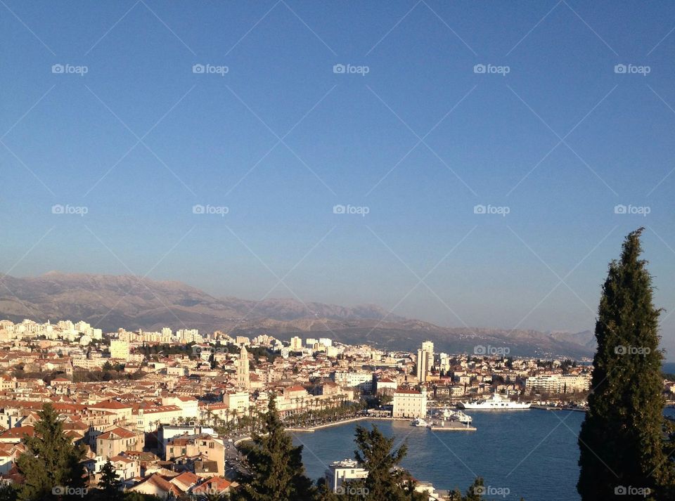 The City of Split-View from Vidilica