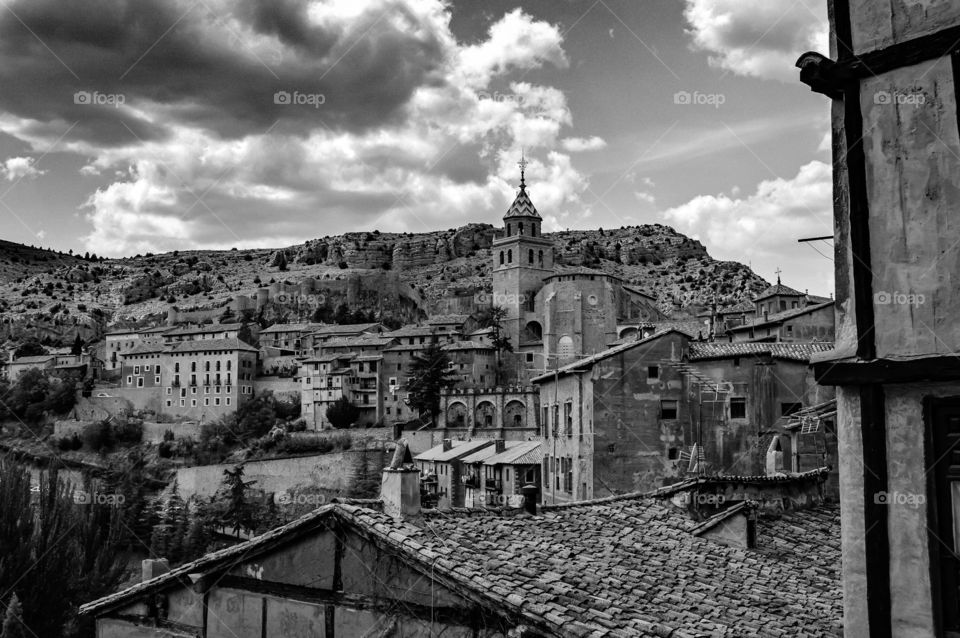 View of old houses