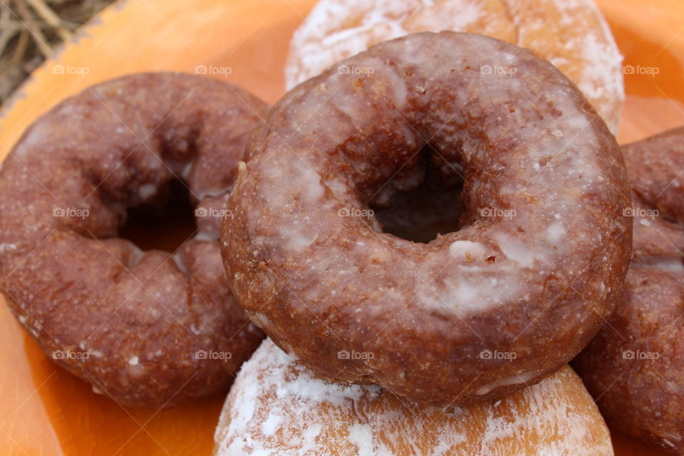 Pumpkin Spice Donuts