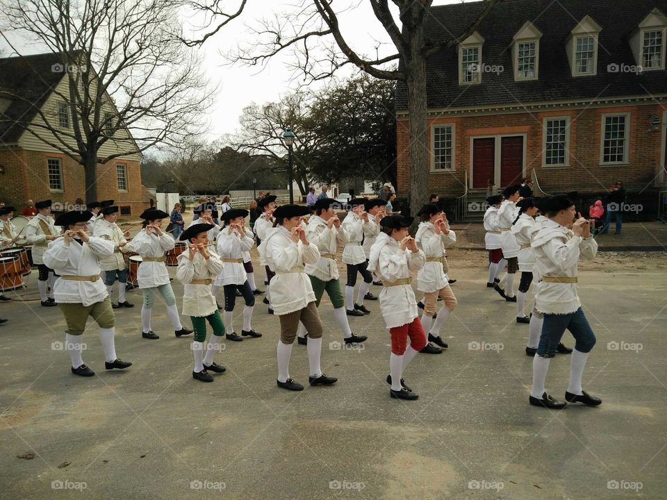 Colonial Williamsburg Parade