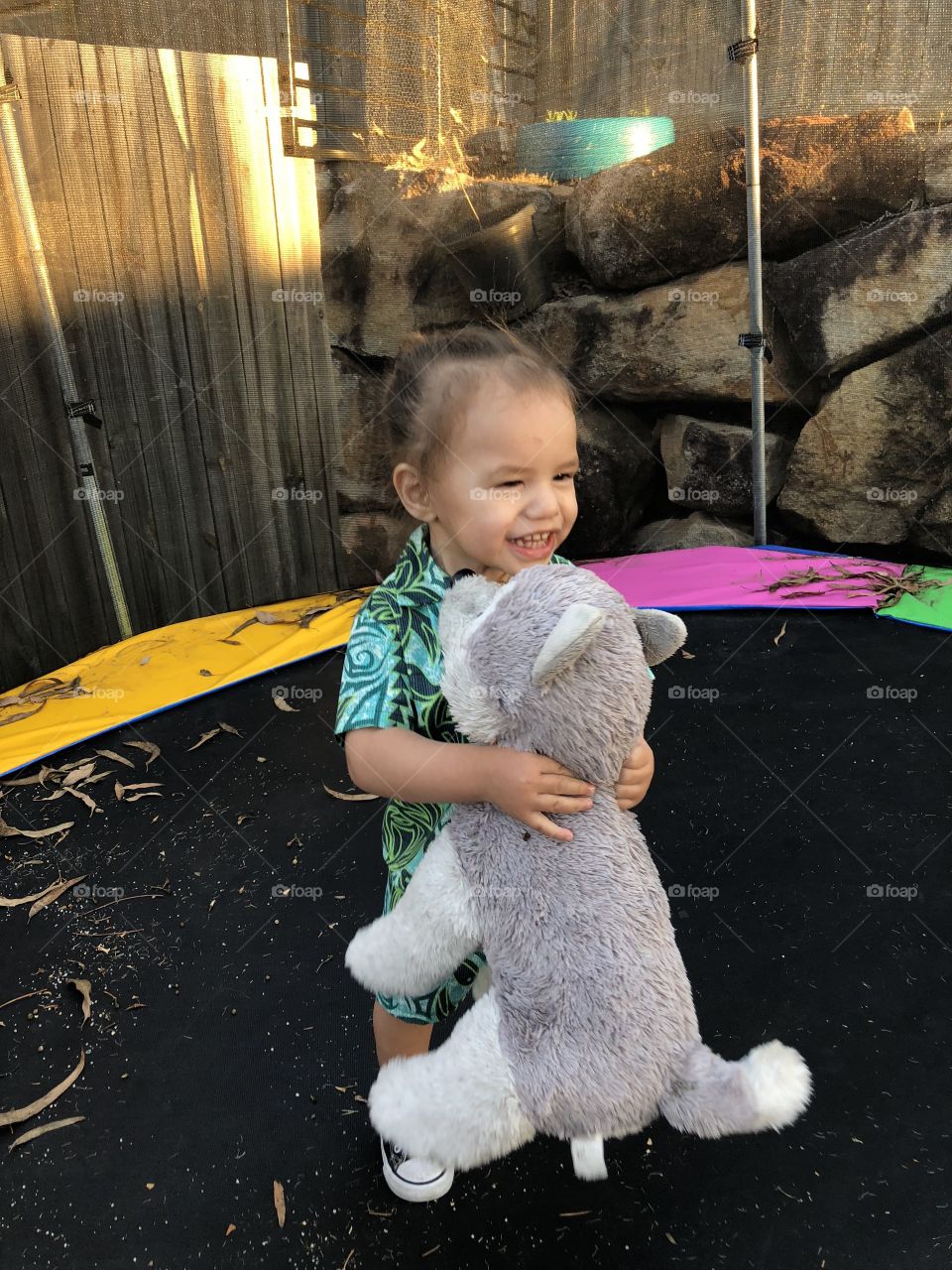 Trampoline fun