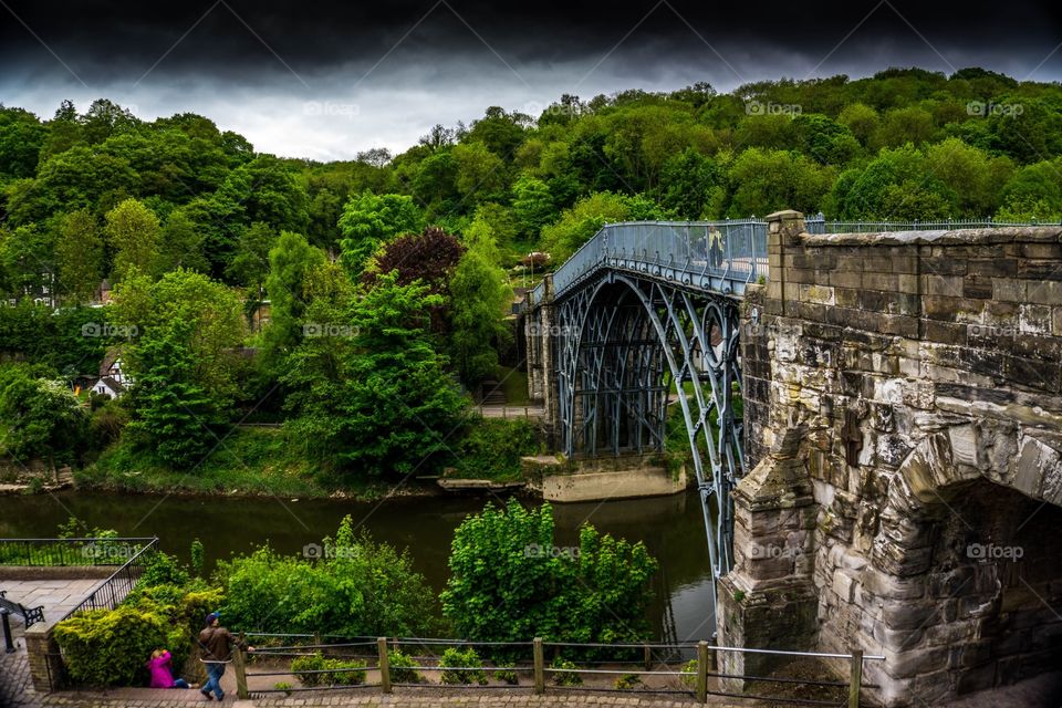 Nature. Iron bridge UK 