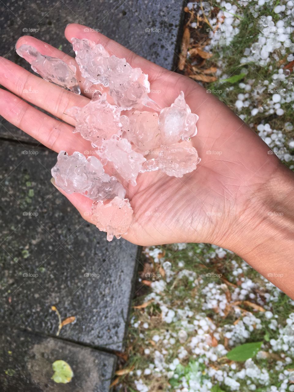 Summer hail