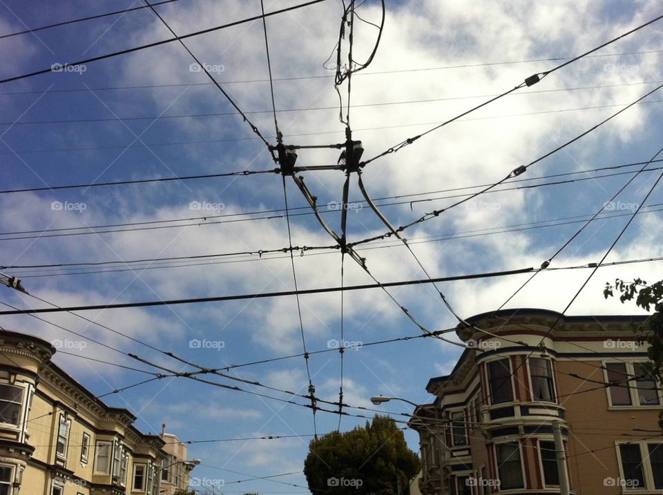 Cables. San Fran cable cars 
