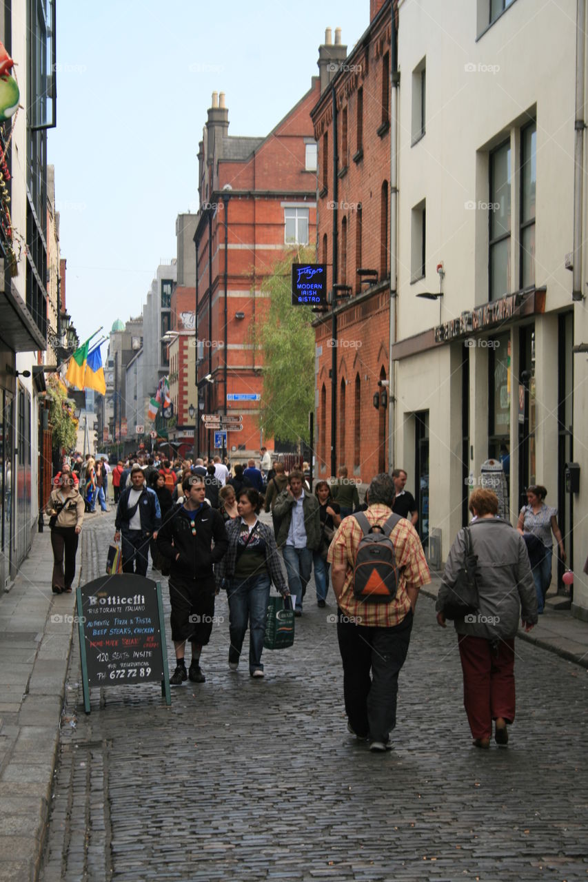 Dublin,  rush hour
