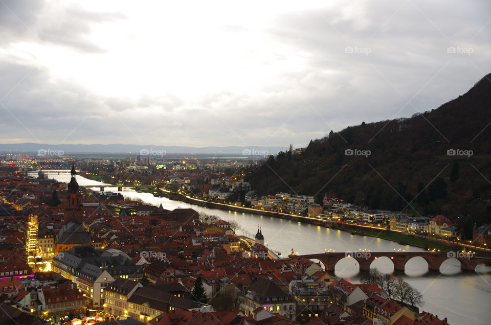 View of Heidelberg City