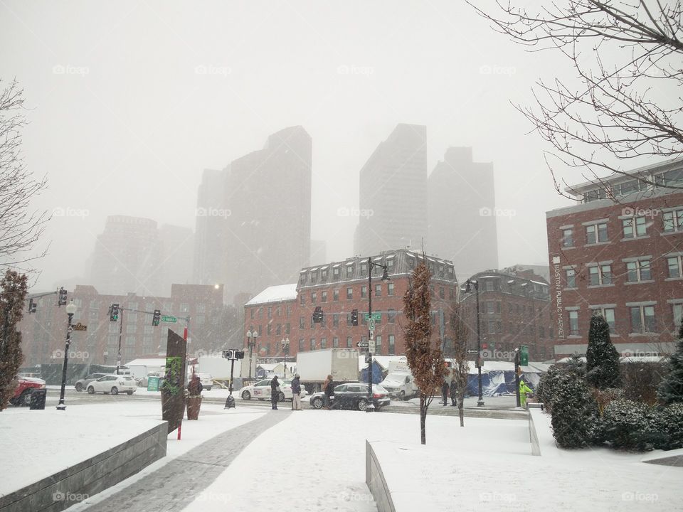 Winter in Boston