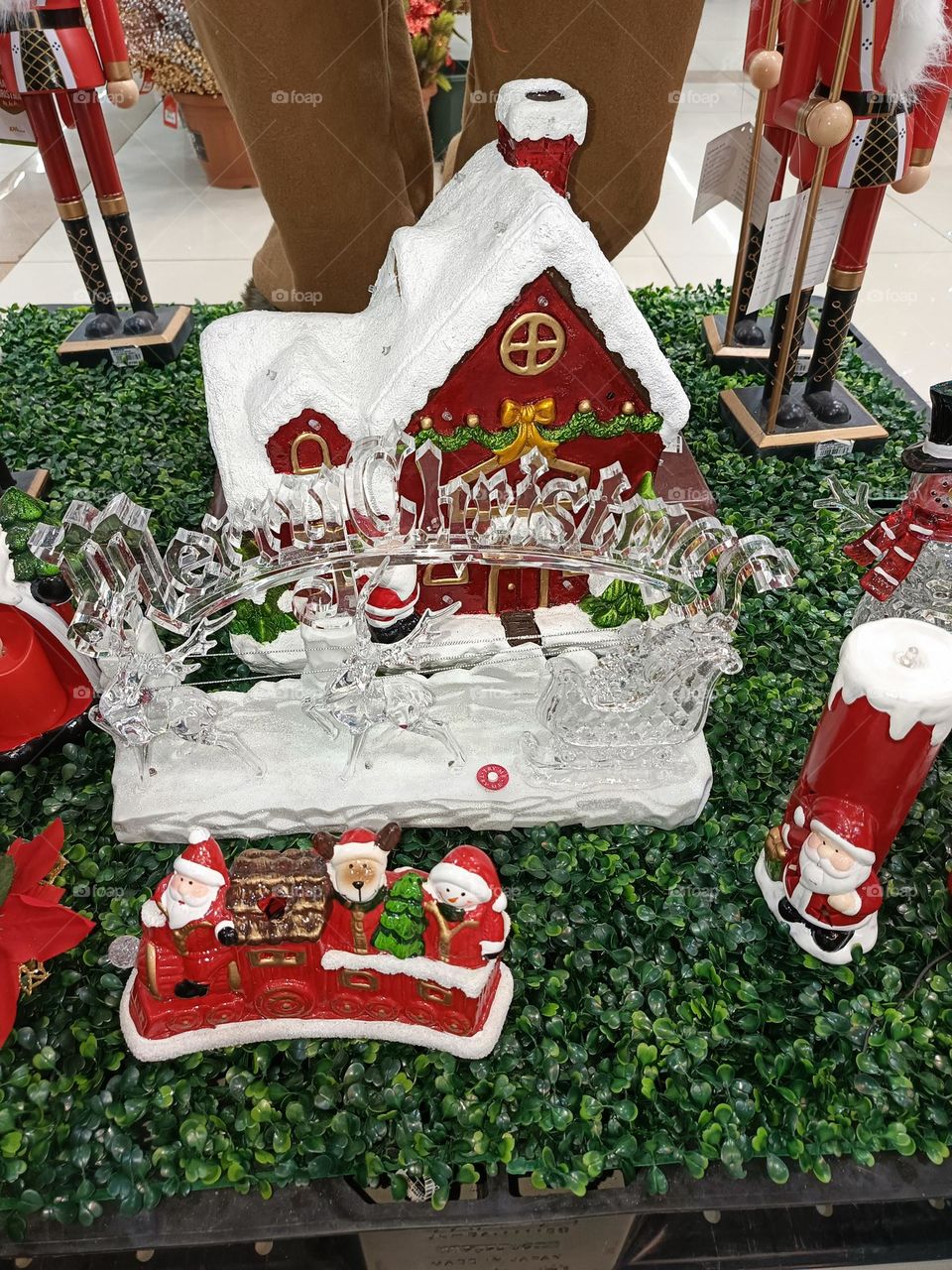 "Tiny wonders, endless cheer, Christmas is here!"