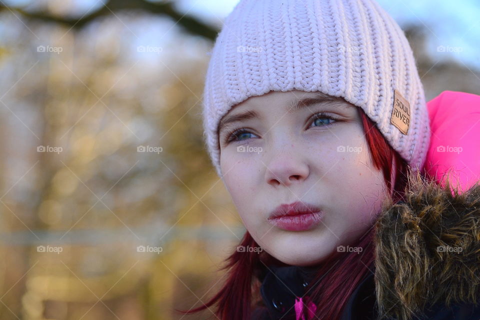 Thoughtful face