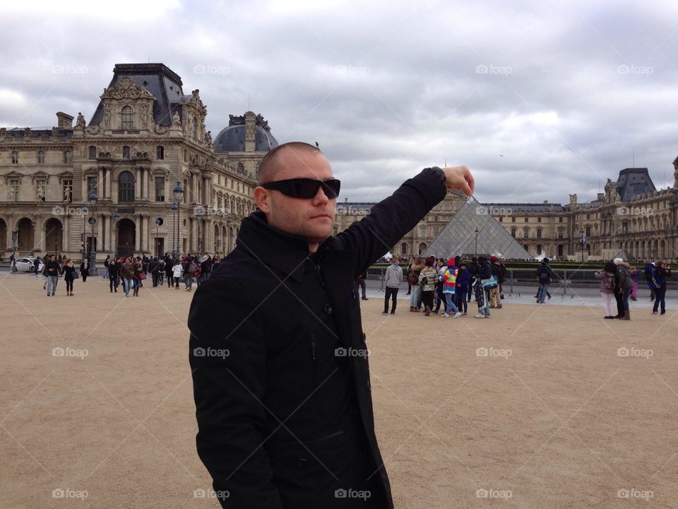 Le louvre museum in Paris 