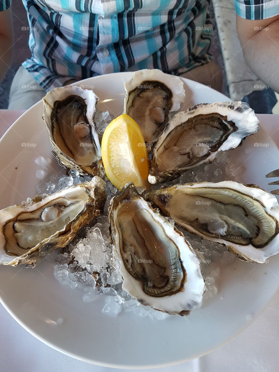 France, Nice, Oysters