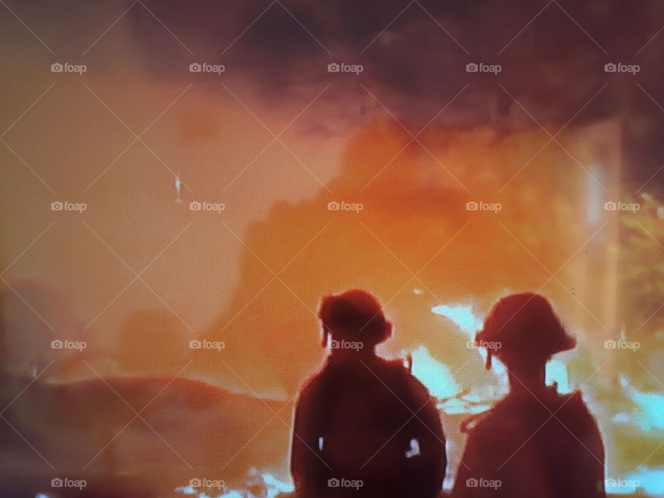 desastre e destruição ambiental