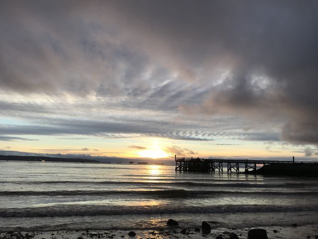 February skies