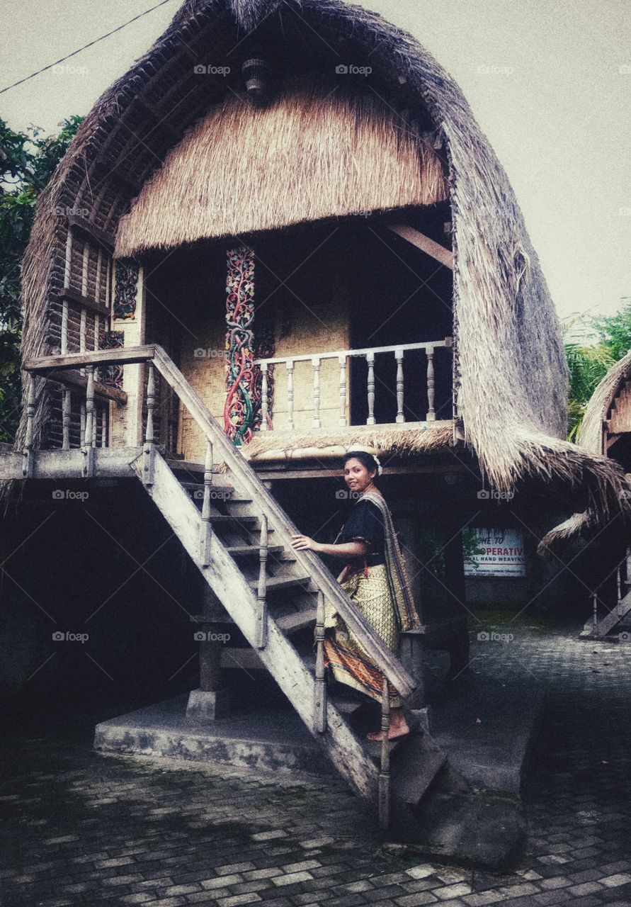This Is sasak village from lombok island