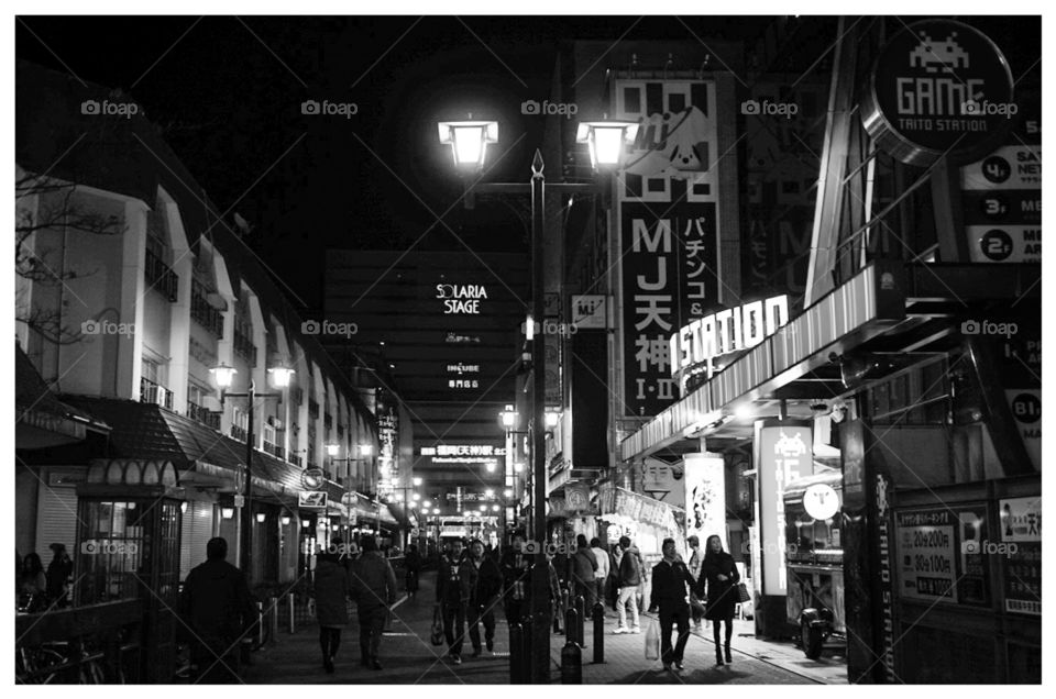 Tenjin street Fukuoka 