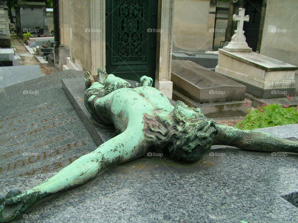 Christ in the Cemetery
