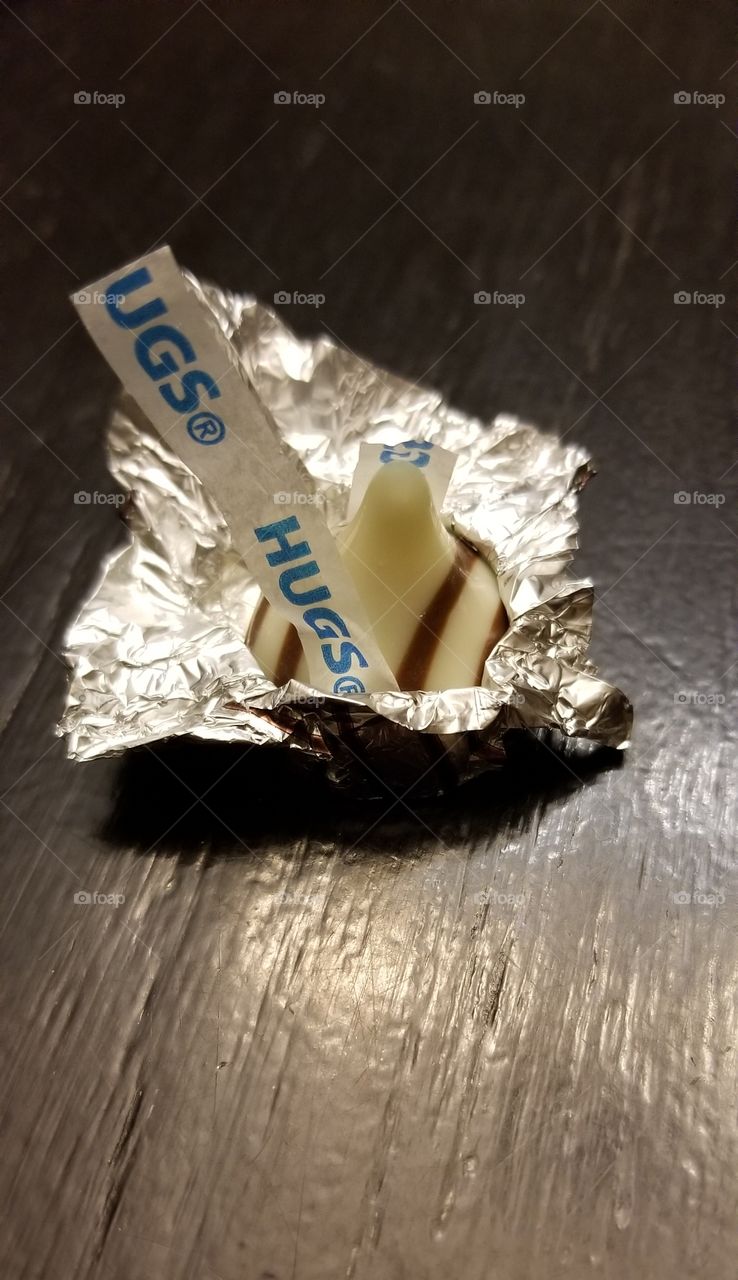 Hershey's Hug Undressing