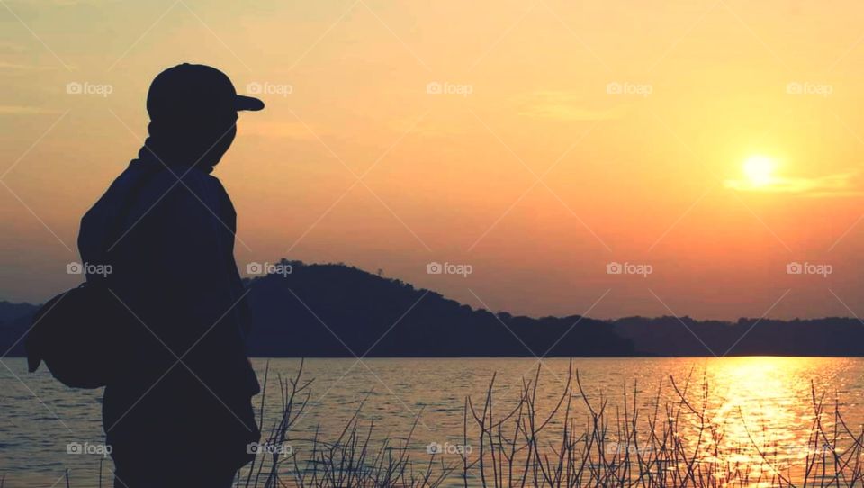Style by the lake that afternoon (friend).