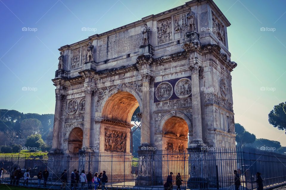 Arch of Constantine, Rome, Italy