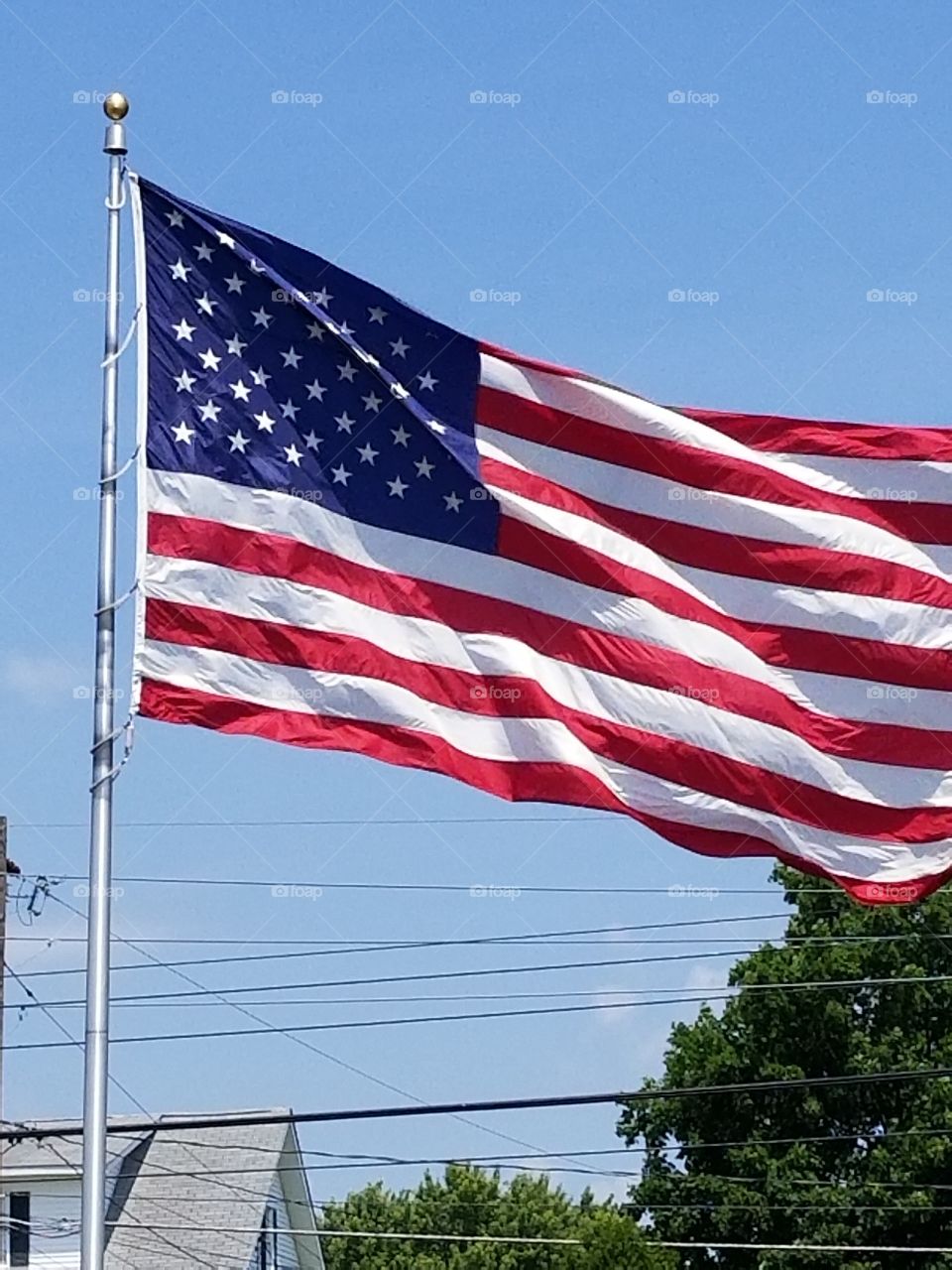 Flag, Patriotism, Flagpole, Wind, Administration
