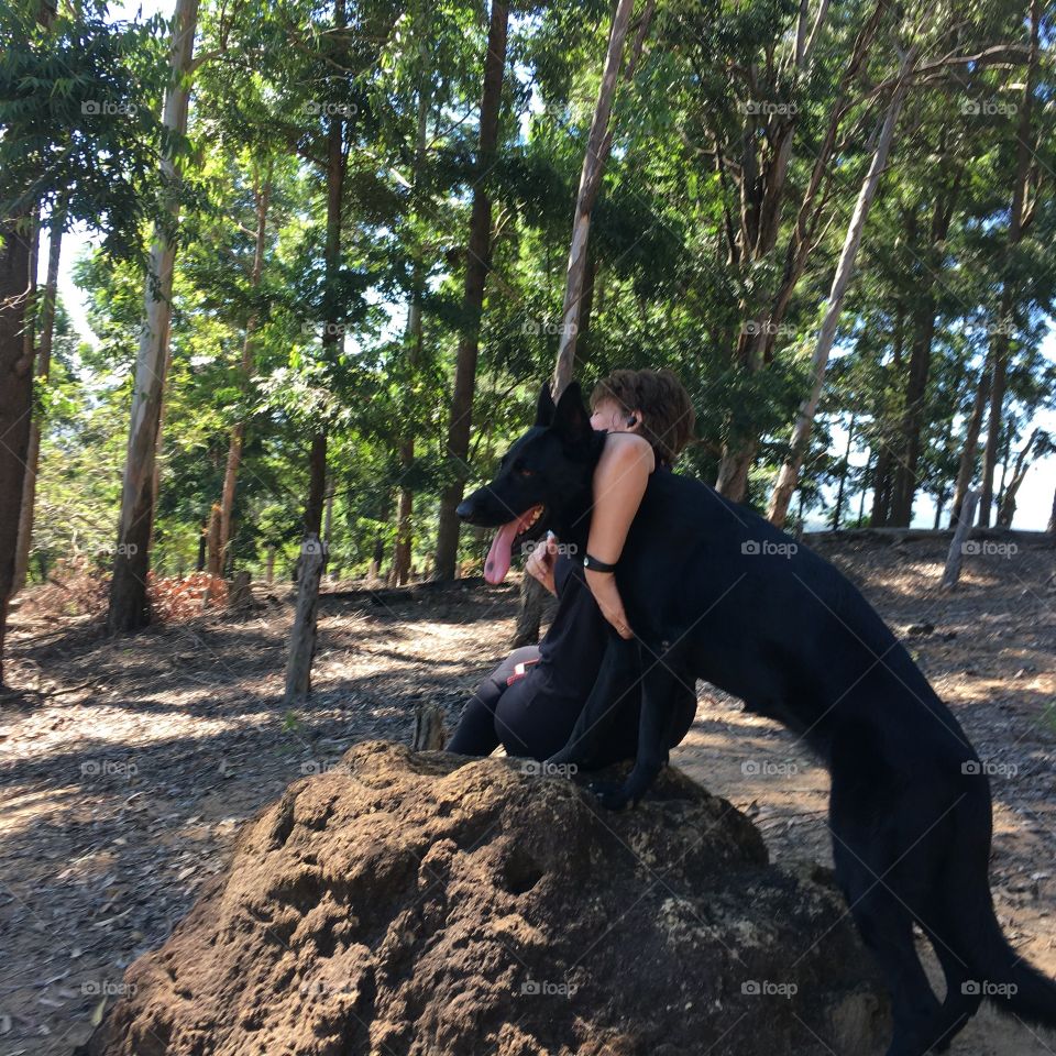 Companheira de trekking 