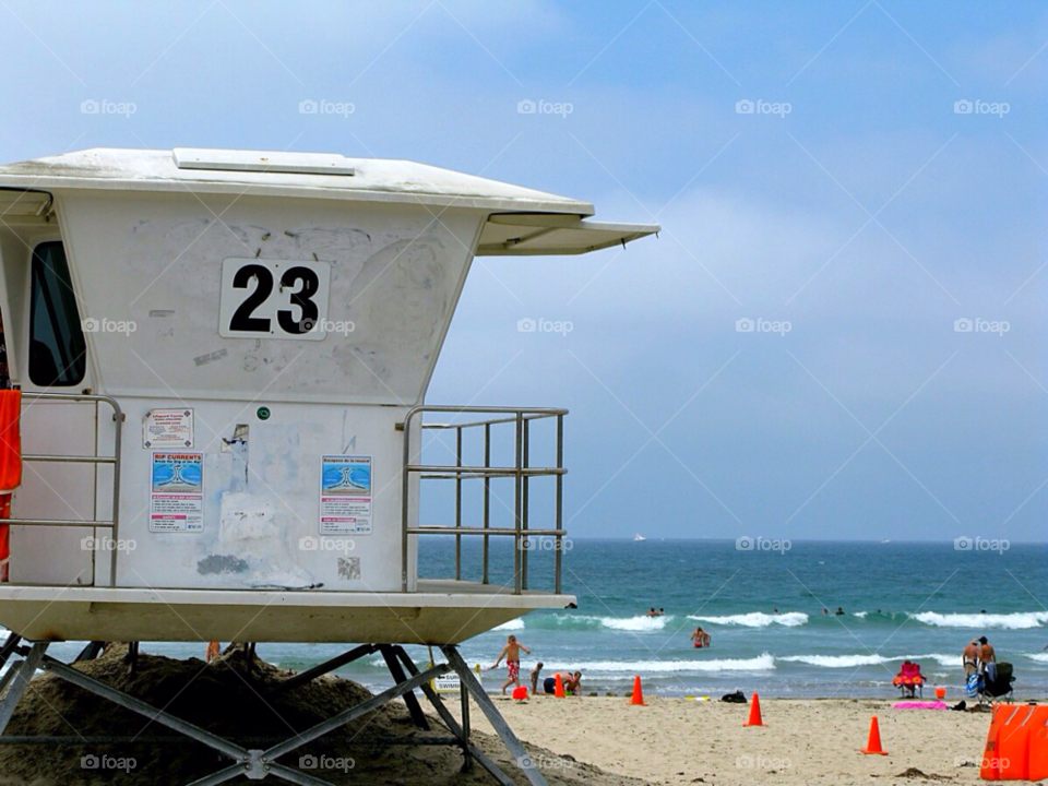 beach ocean fun vacation by cagedheat