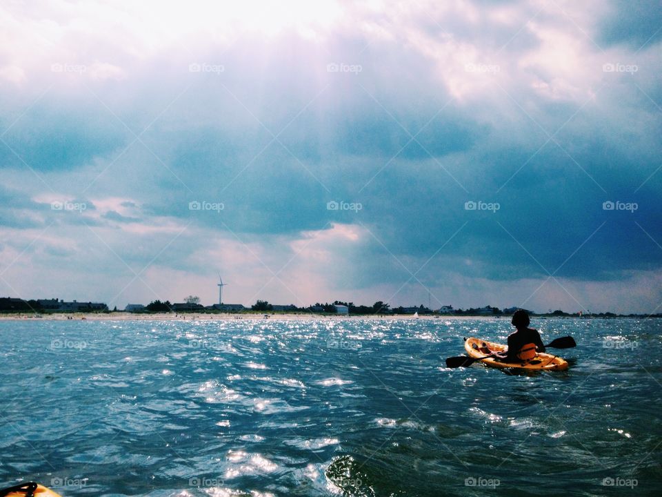 Kayak. Lewes Bay, DE