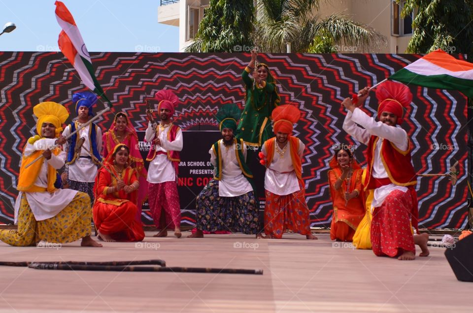 Punjabi dancing