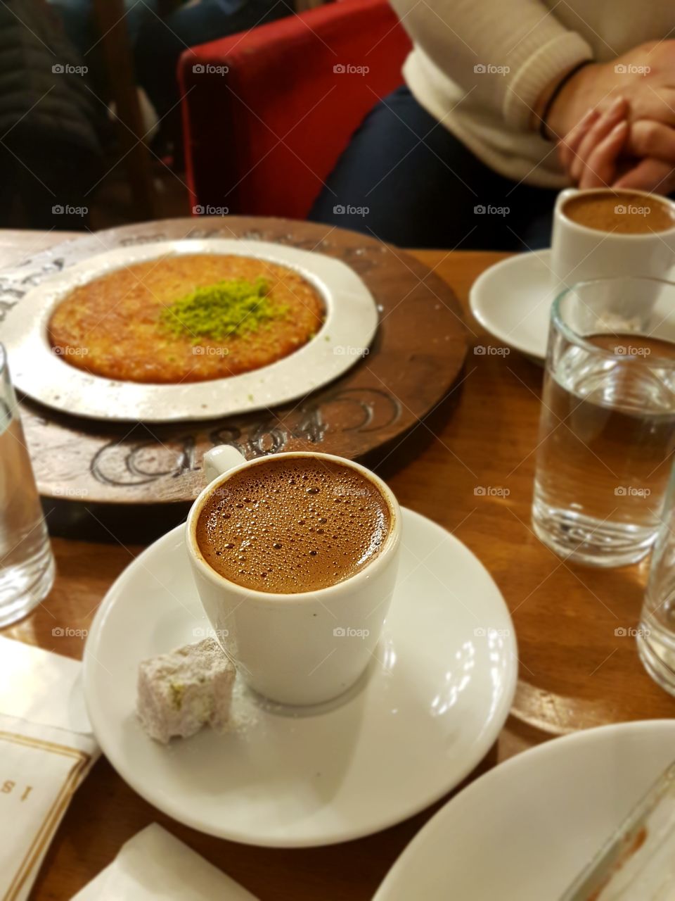 Coffee in Istanbul.