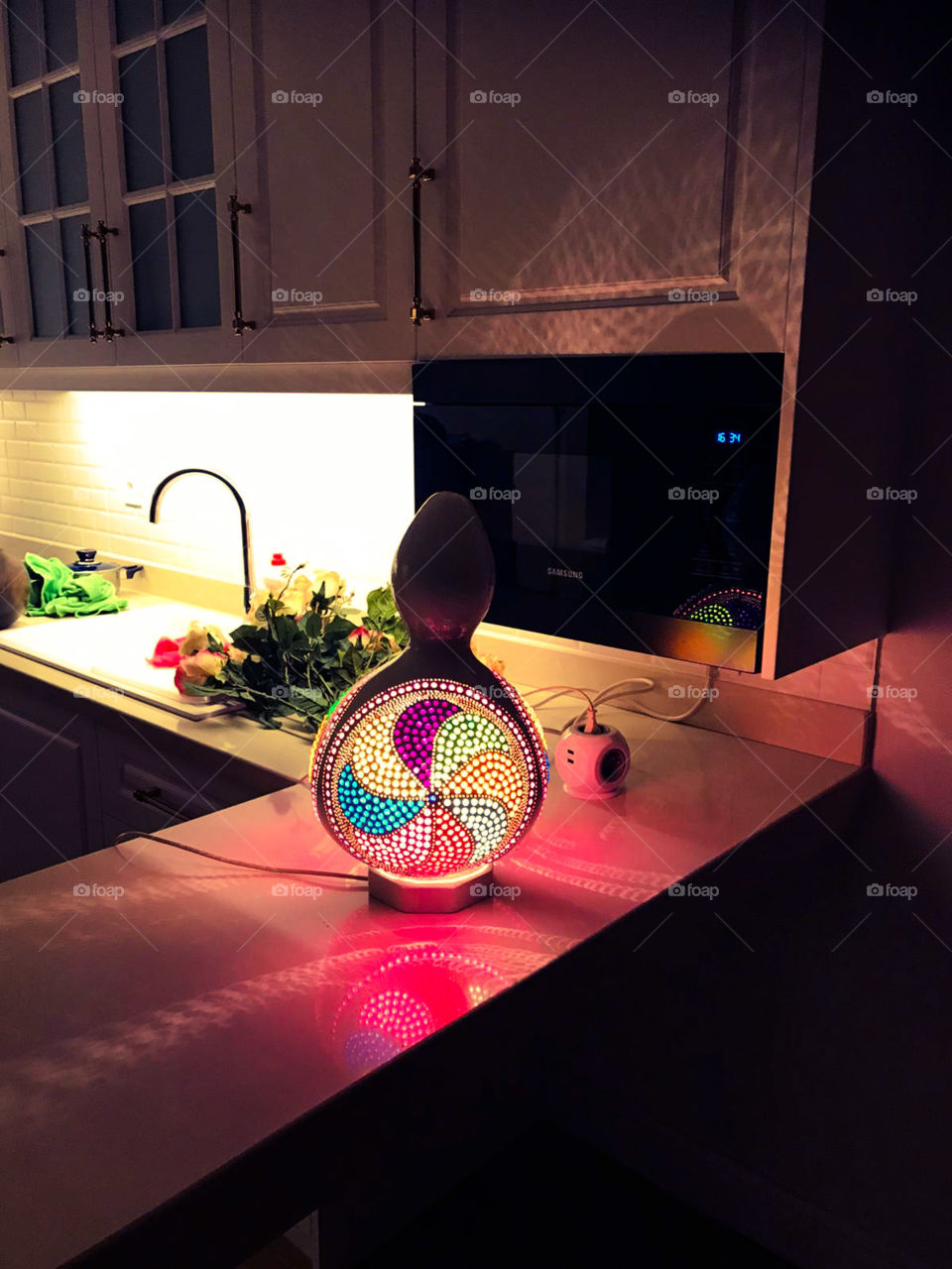 Christmas time gift lamp