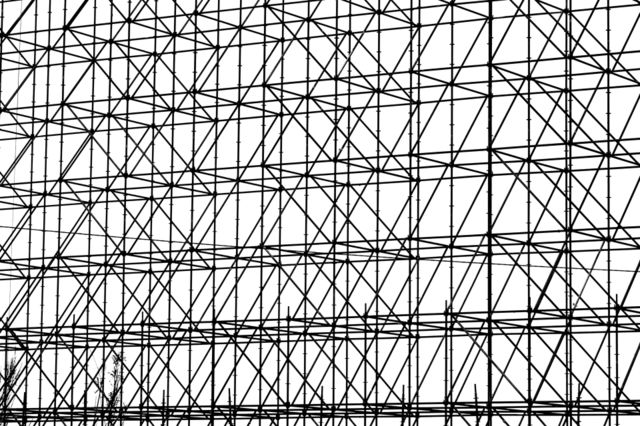 escenario structure. under construction