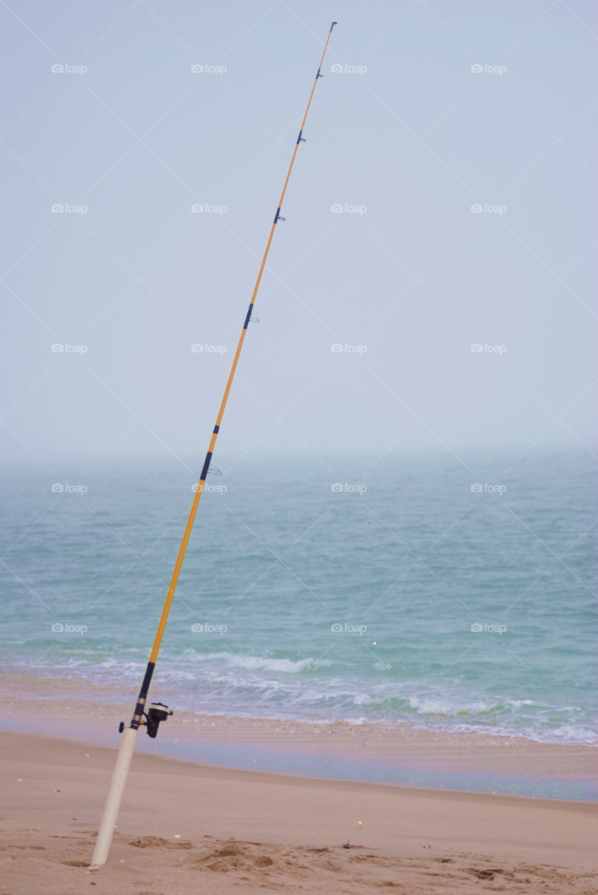 florida beach fog fishing by sher4492000