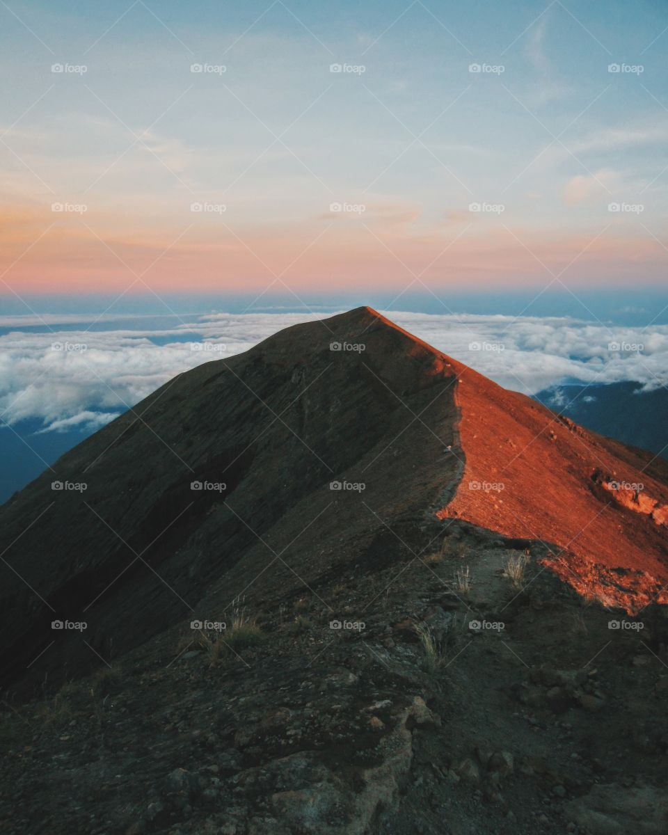 Mt. Agung before Eruption