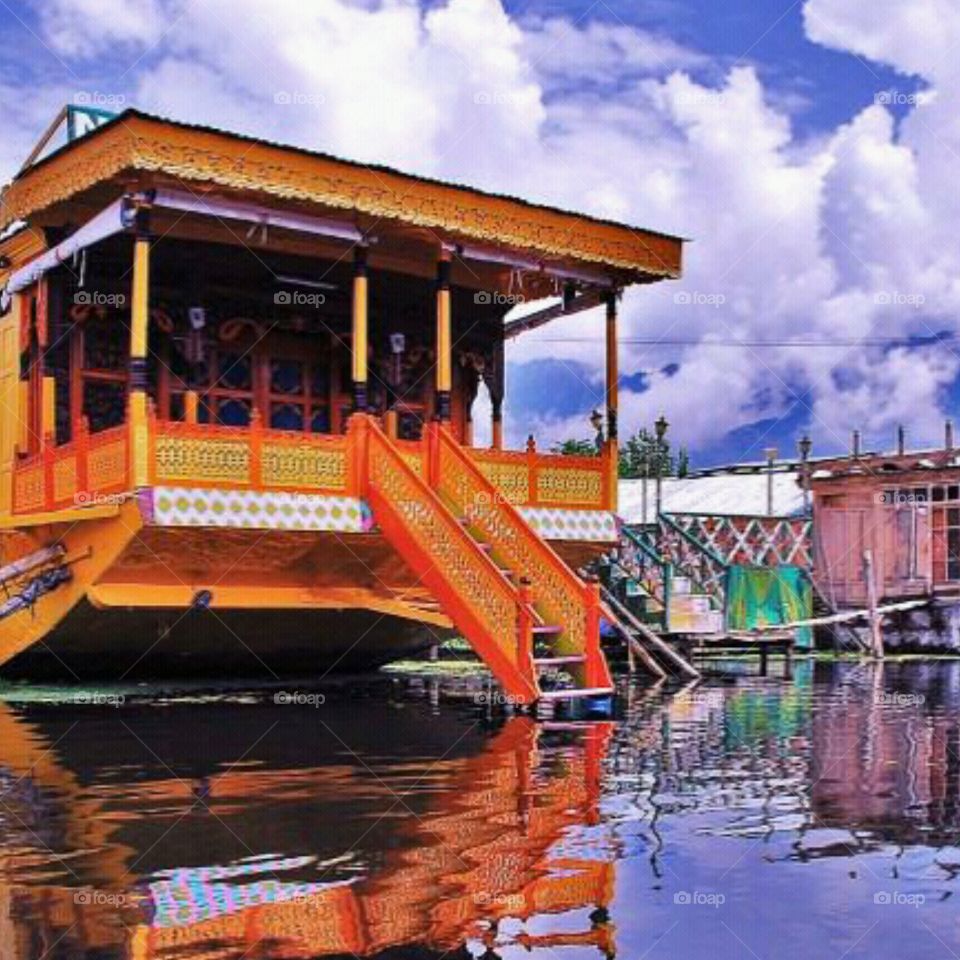 Dal Lake in Kashmir (India)