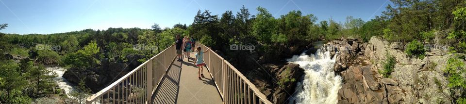 Great Falls Park in Maryland , USA