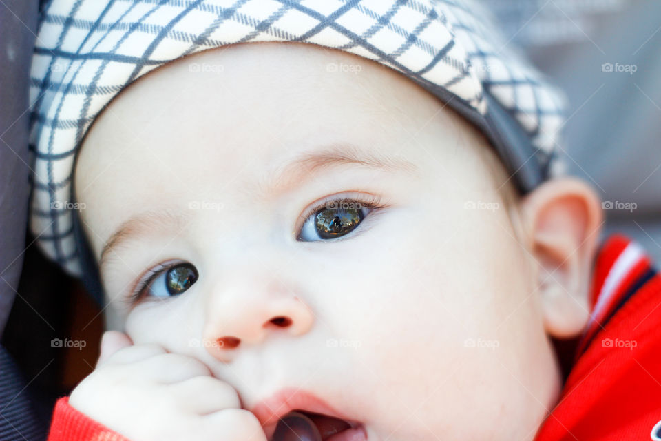 Close-up of a baby