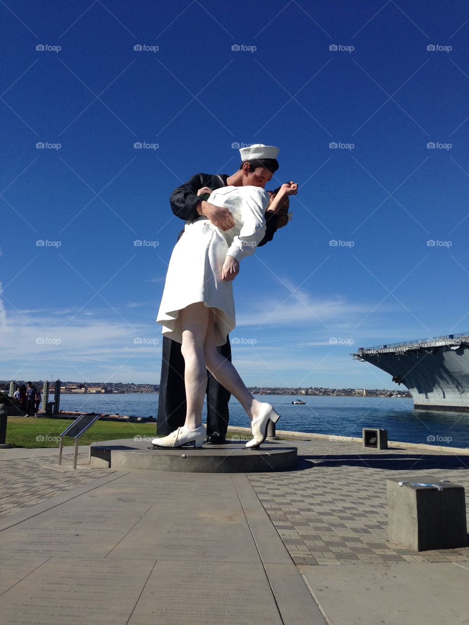 San Diego navy statue