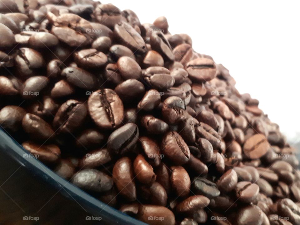 coffee beans in a bowl