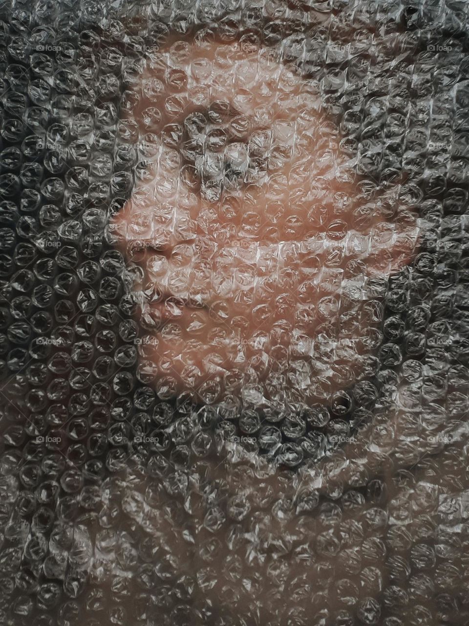 A social photo to reduce the use of plastic