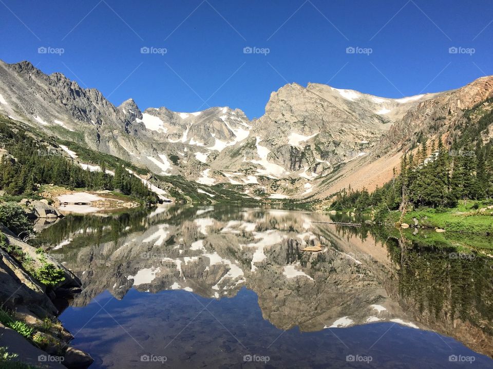 Lake Isabella Indian Peaks wilderness 