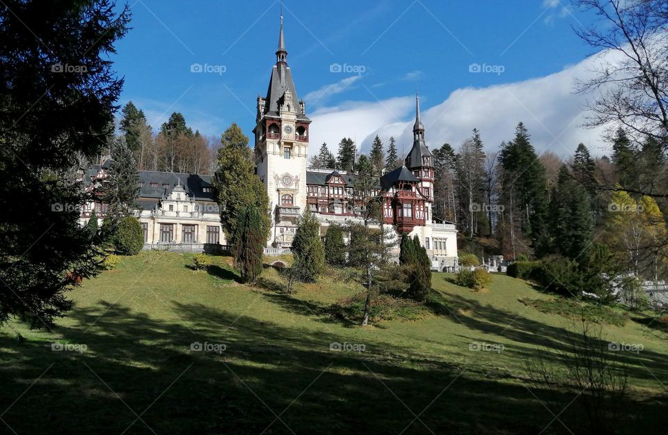 Peles castle, Sinaia, Romania