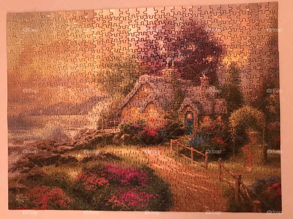 Thomas kinkaid puzzle finished