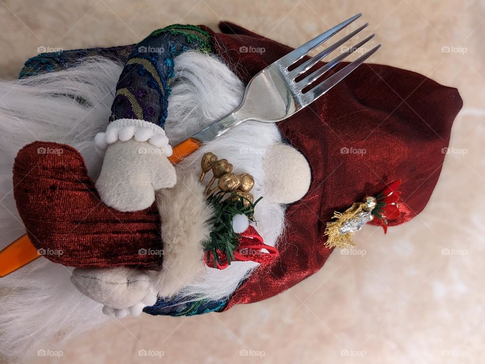 Gnome with fork