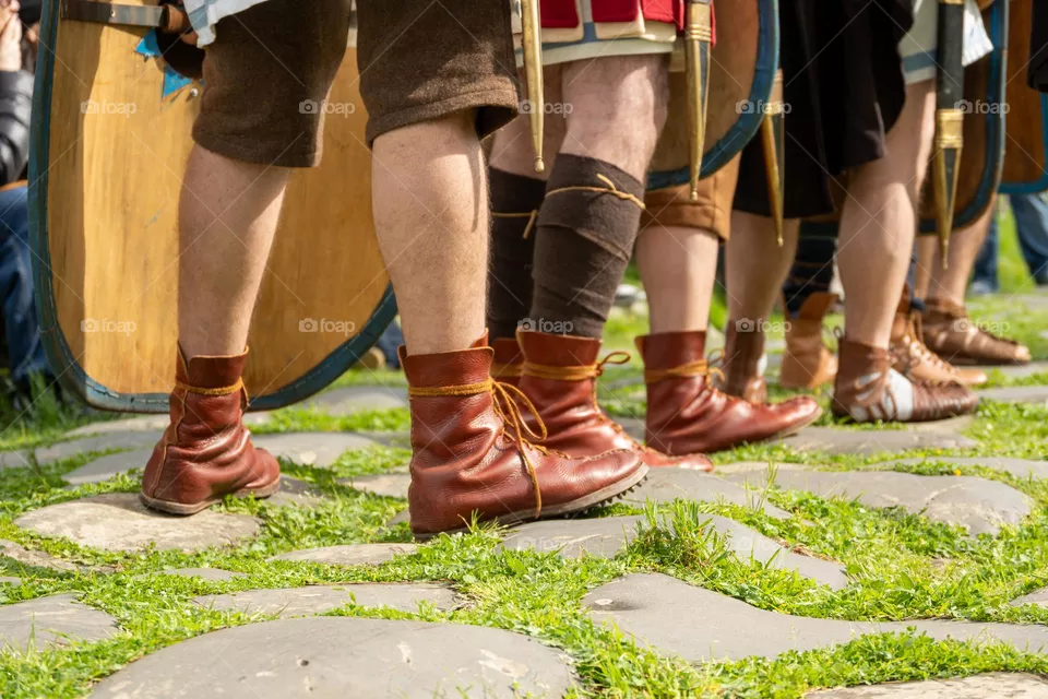 Roman shoes