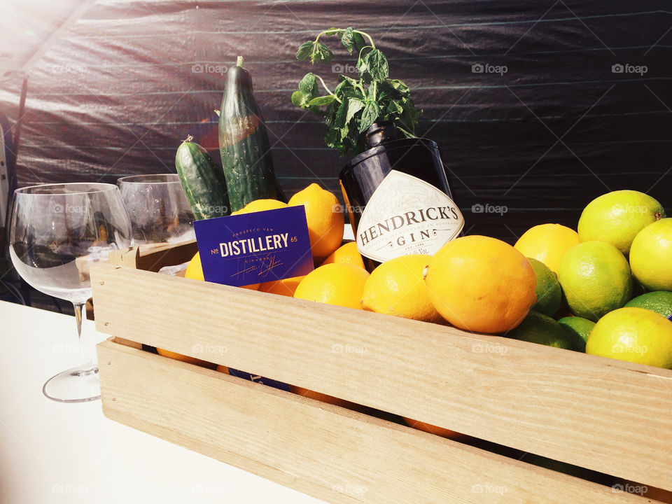 Hendricks gin... perfect for everything. 